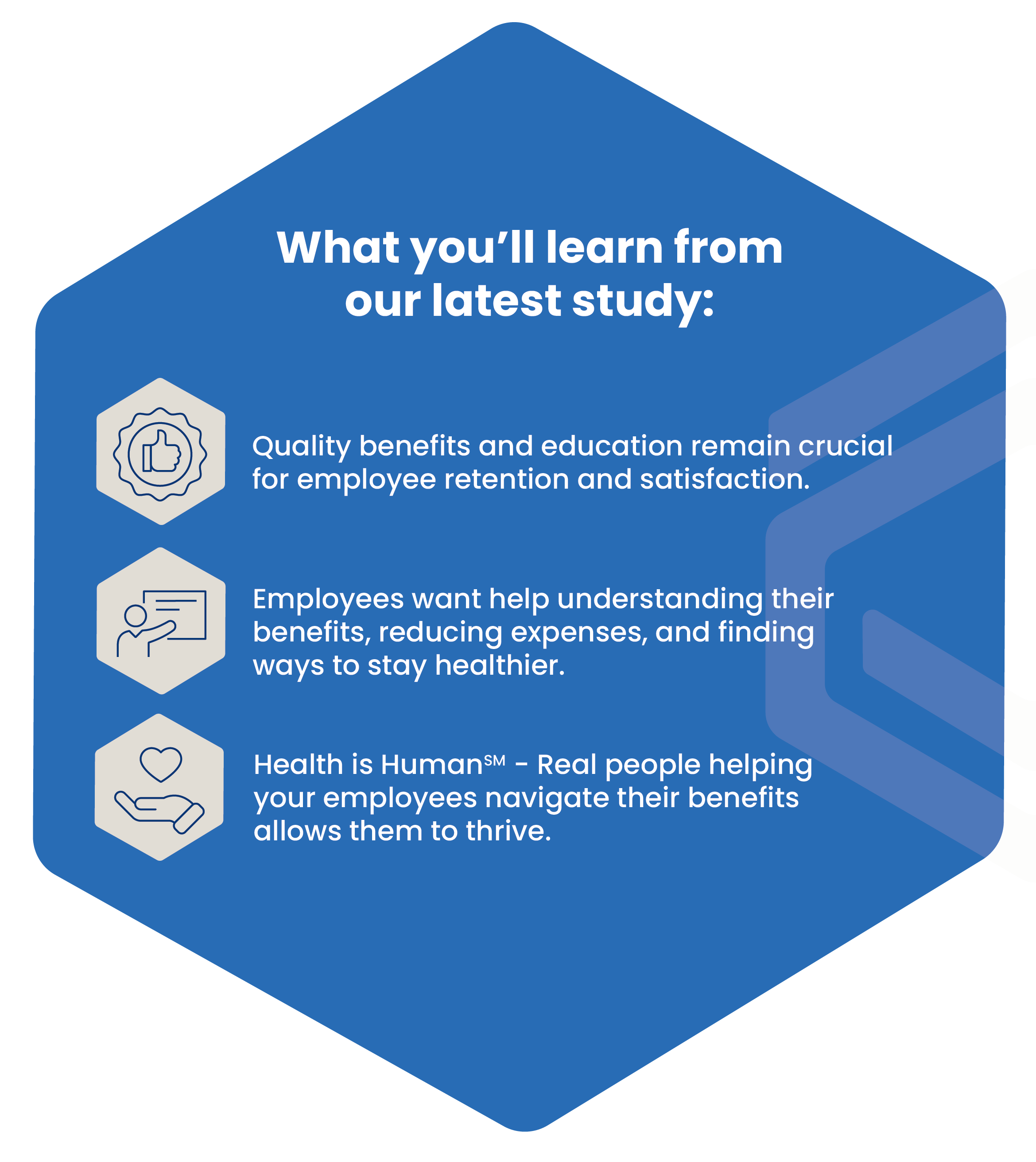 Hexagon shape for 2025 consumer study